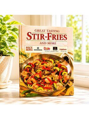 Great Tasting Stir-Fries & More Hardcover Cookbook 1996 Publications Internation